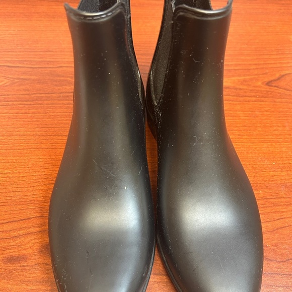 J. Crew Black Ankle Boots - Picture 1 of 4